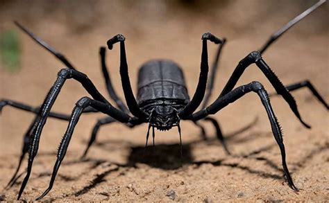  Whip Scorpion: Un antiguo habitante de las sombras con ocho patas y un aguijón engañoso!